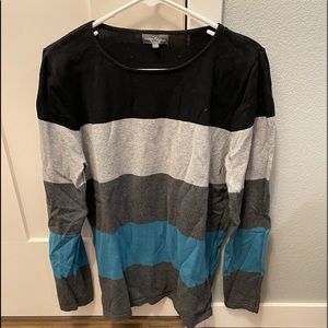 Color block sweater